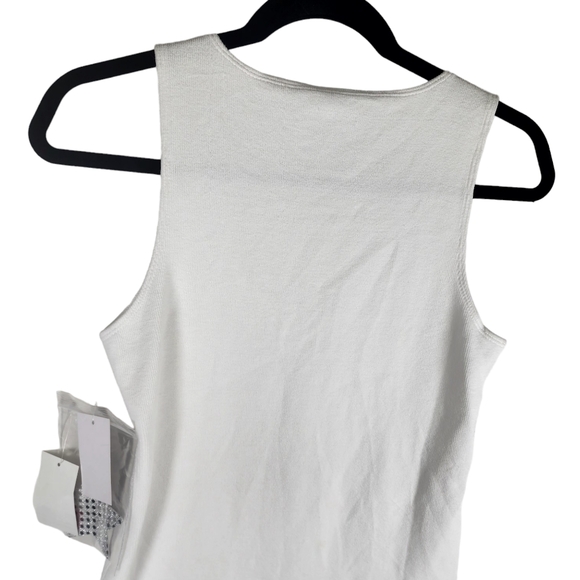 GOOD AMERICAN Womens 4 The Feel Good Body Bodysuit Sleeveless Tank Top Stars New - Picture 8 of 10